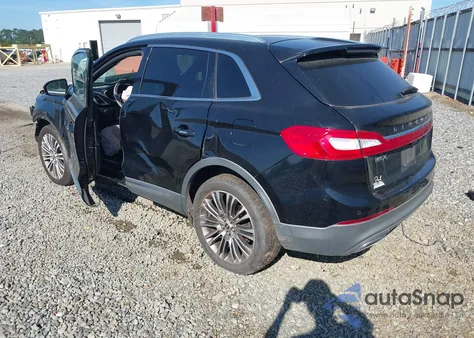 2016 Lincoln Mkx Reserve z USA, uszkodzony, nr VIN 2LMTJ8LR2GBL61354